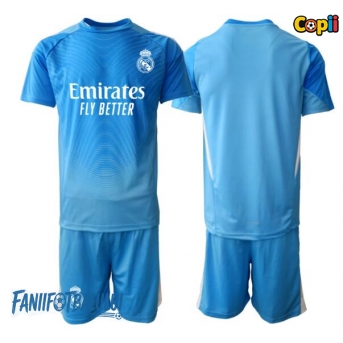 Real Madrid Portarii Echipament de Fotbal Replică 2025-26 Copii Acasa (+ Șorturi)